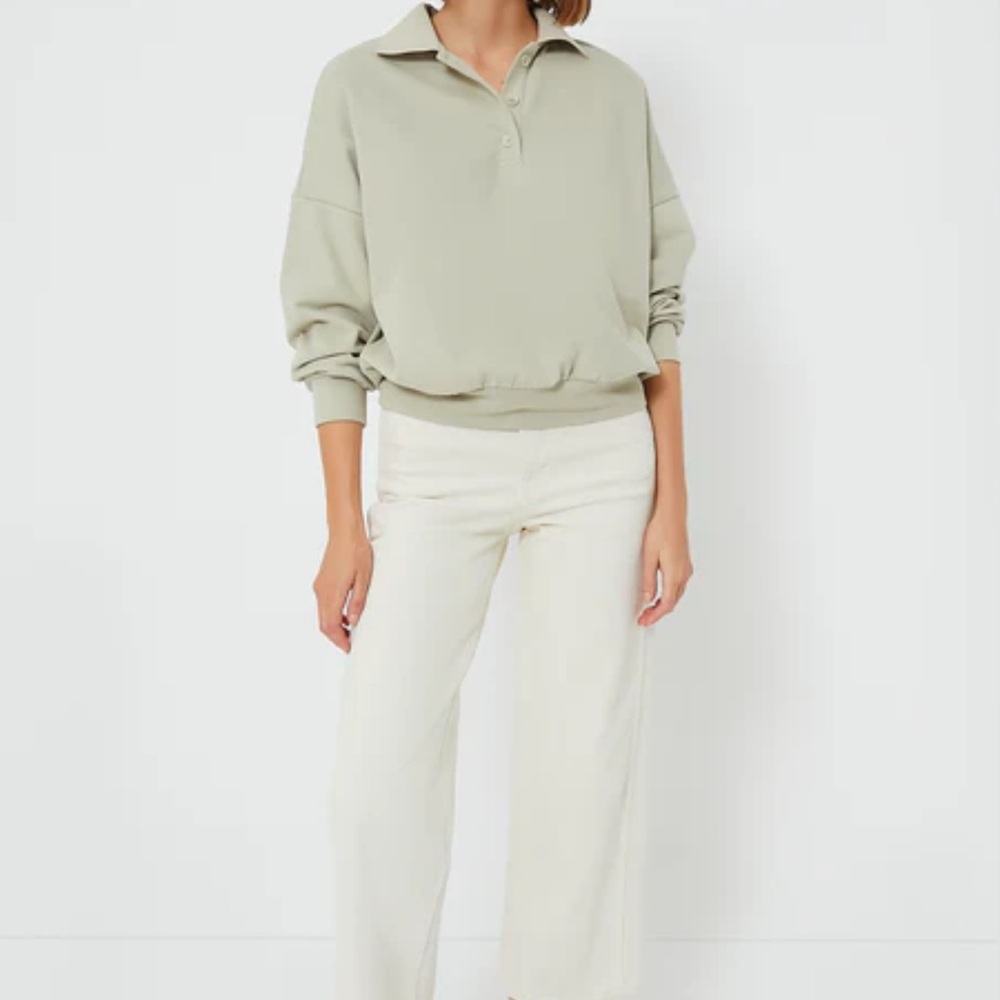 Pomander Place Sage Bode Polo Sweatshirt
